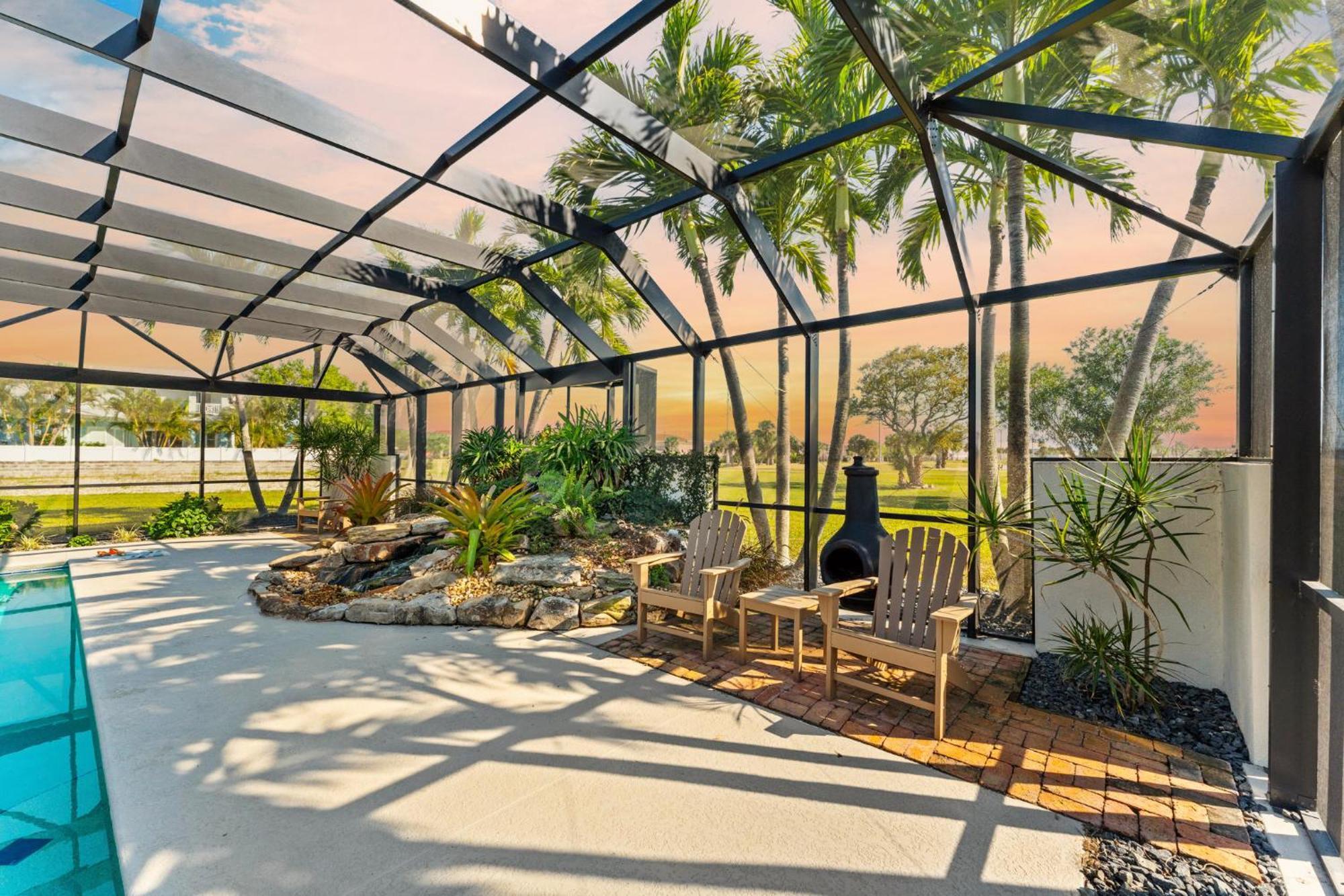 Villa 12 Fairway Drive Cocoa Beach Esterno foto