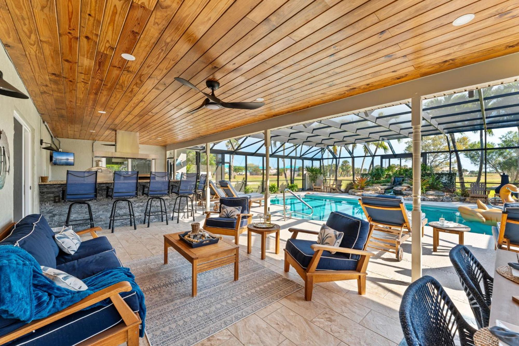 Villa 12 Fairway Drive Cocoa Beach Esterno foto